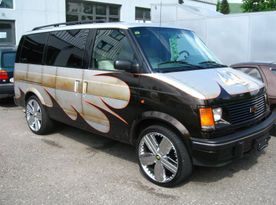 lackierter Van