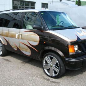 lackierter Van