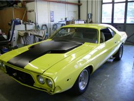 lackierter Oldtimer