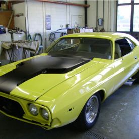 lackierter Oldtimer